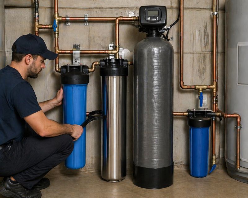 Whole Home Water Filtration in Asheville, NC