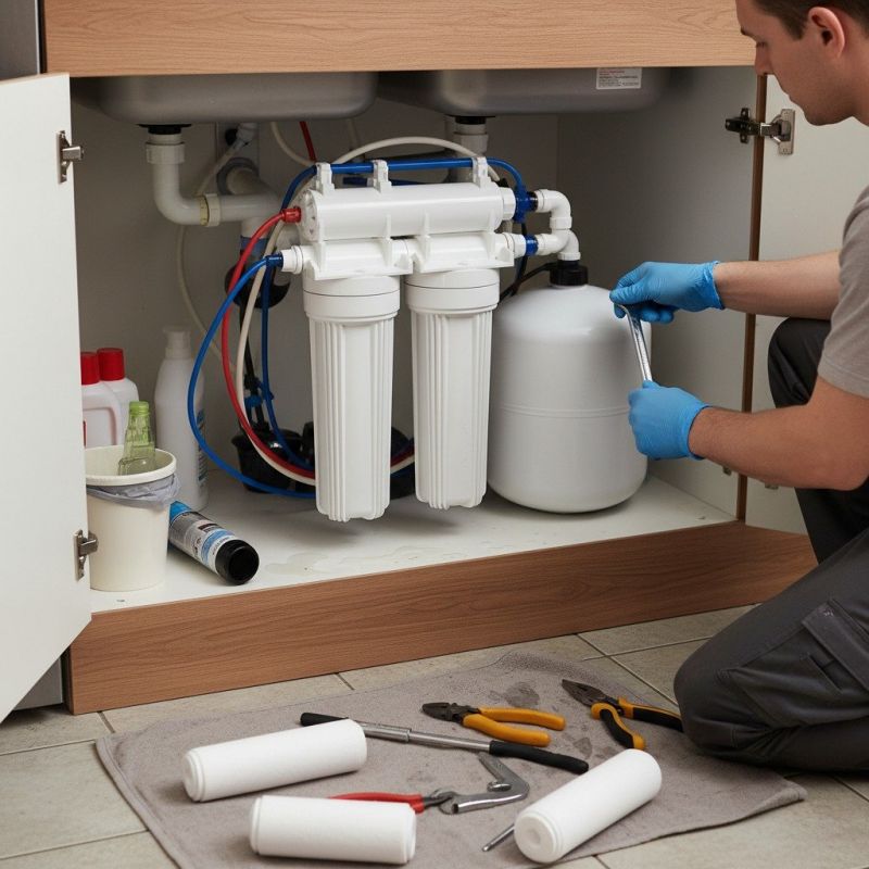 Local Reverse Osmosis Installation pros at work